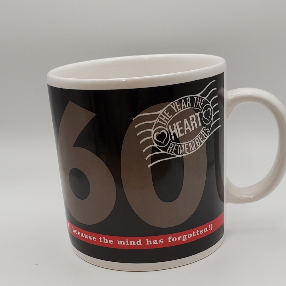 60th Birthday Coffee Mug 24 Oz The Year The Heart Remembers